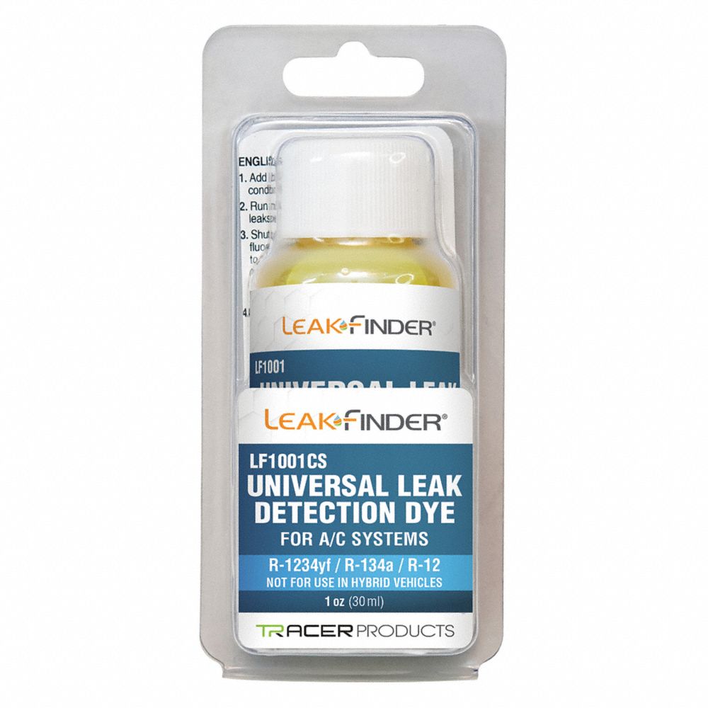 UV Leak Detection Dye, 1 Oz Capacity
