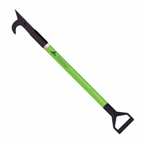 Pike Pole, Hollow Pole, D-Handle, American Hook, 36 Inch Length, Lime