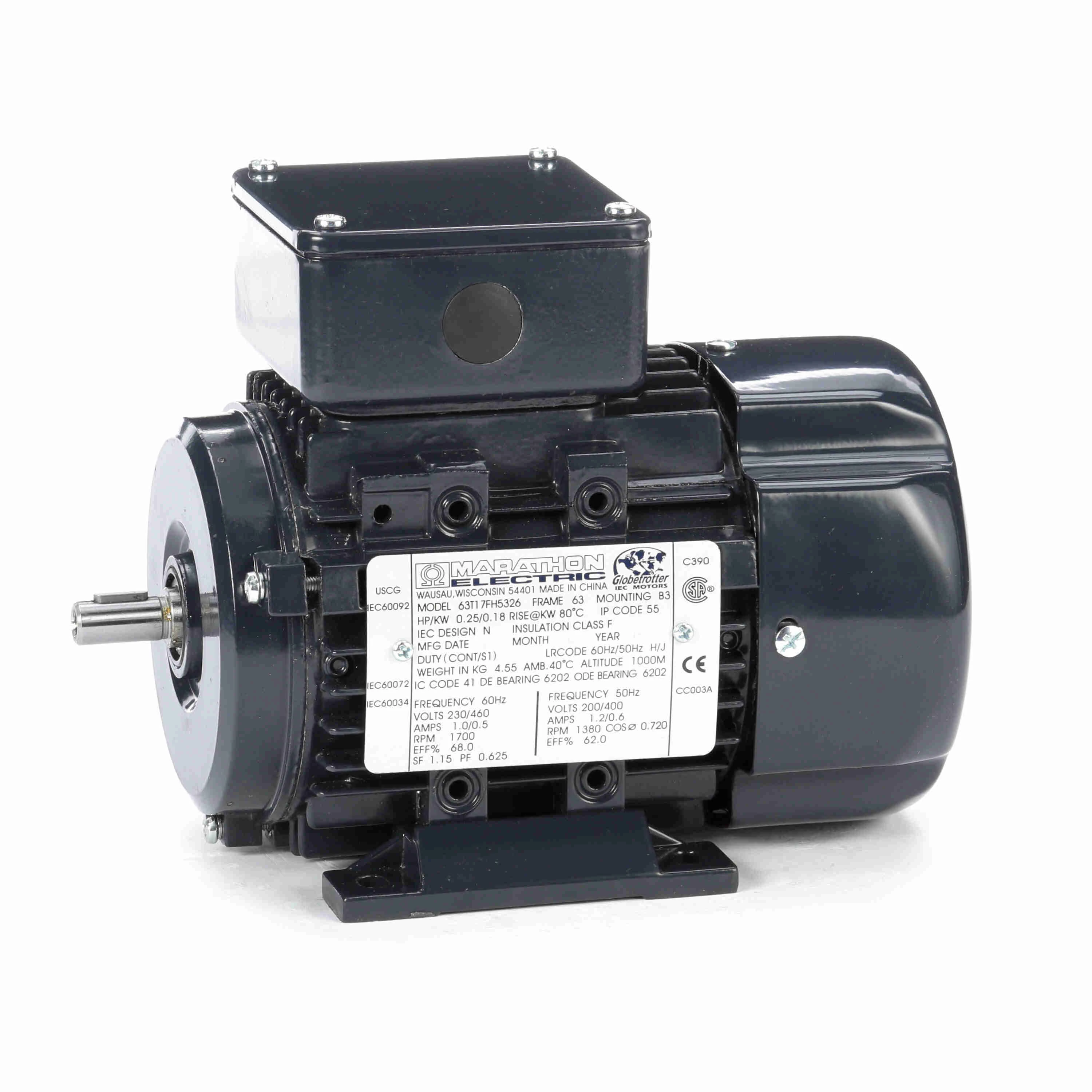 LEESON Metric Three Phase Motors