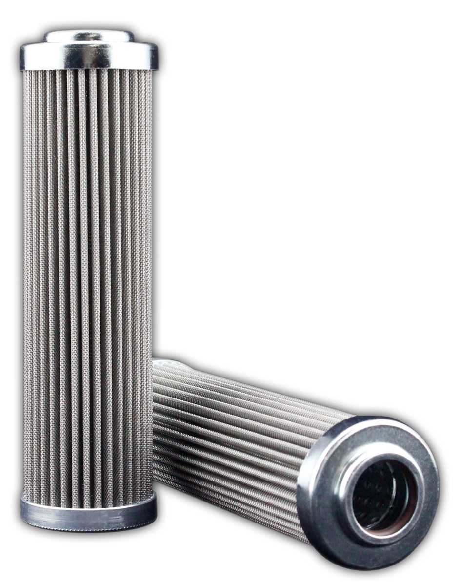 MAIN FILTER INC. MF0178768 Hydraulic Filter, Stainless Steel Fiber, 10 Micron Rating, Viton Seal, 6.22 Inch Height | CF7LCW 0110D010VV