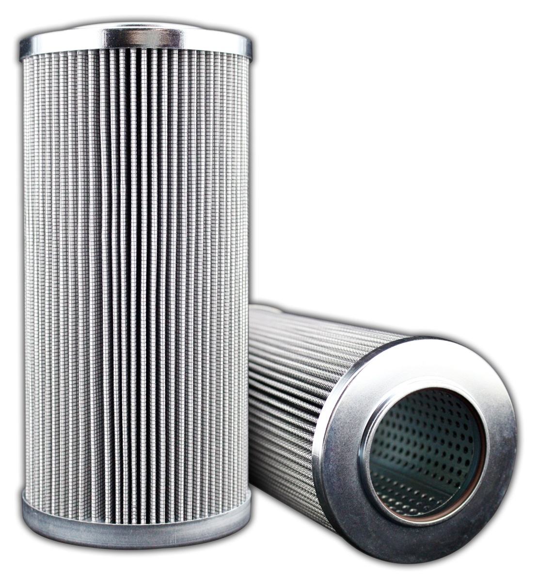 MAIN FILTER INC. MF0419010 Interchange Hydraulic Filter, Glass, 10 Micron Rating, Viton Seal, 8.11 Inch Height | CF9JHK XH01952