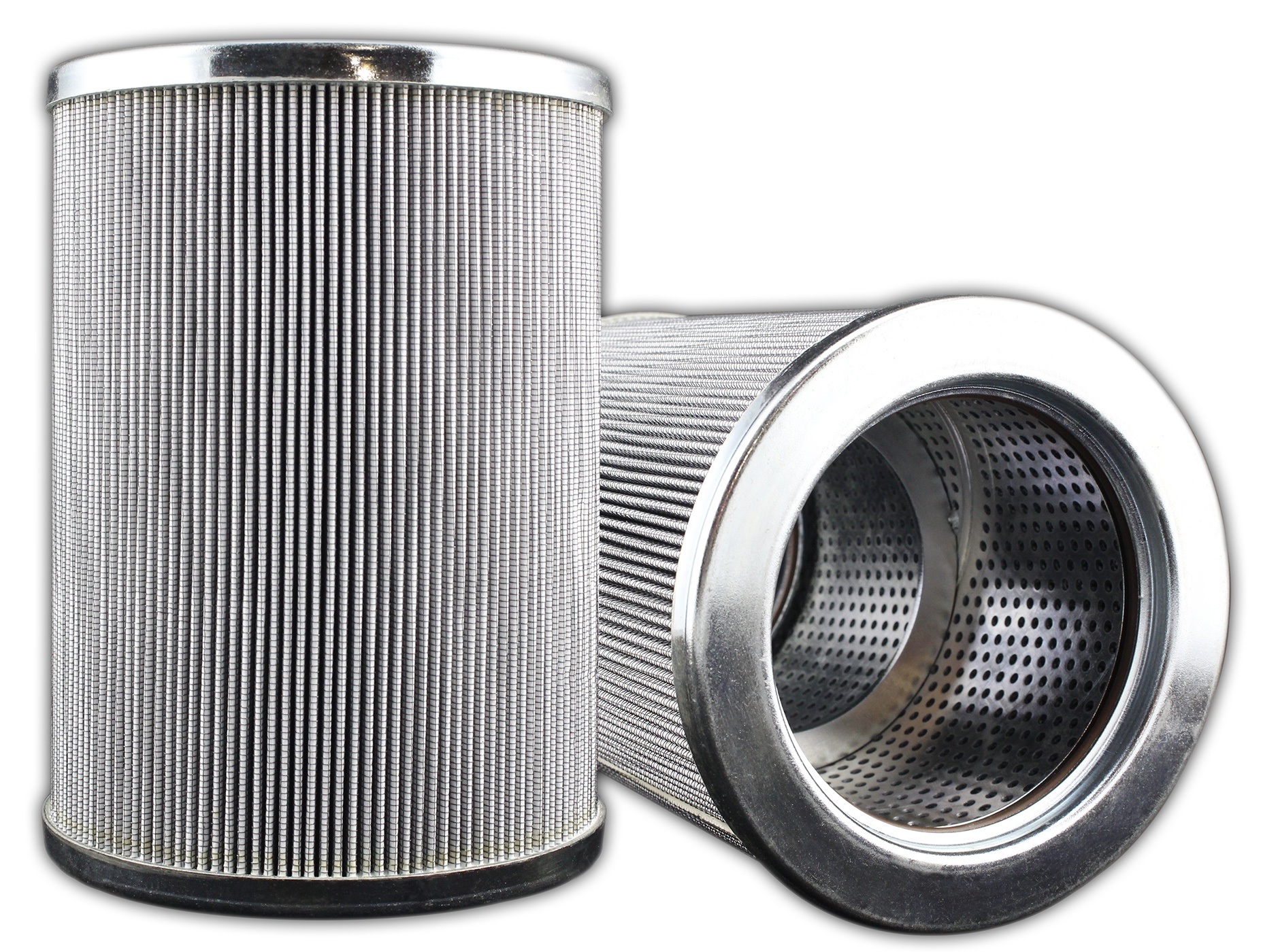MAIN FILTER INC. MF0585129 Interchange Hydraulic Filter, Glass, 25 Micron Rating, Viton Seal, 8.14 Inch Height | CG2UYP FILTER