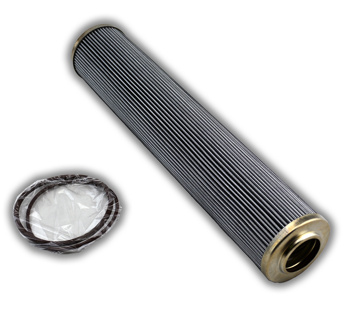MAIN FILTER INC. MF0594527 Interchange Hydraulic Filter, Glass, 3 Micron, Viton Seal, 14.567 Inch Height | CG3DHX 14VZ3V