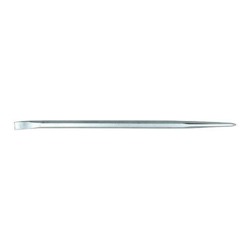 Pry Bar, Bend, 5/8 Inch Size x 16 Inch Length, Bright Zinc, Steel
