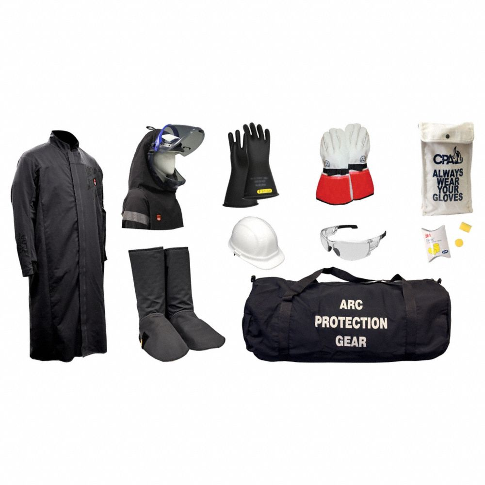 Arc Flash Protection Clothing Kit, Size 8