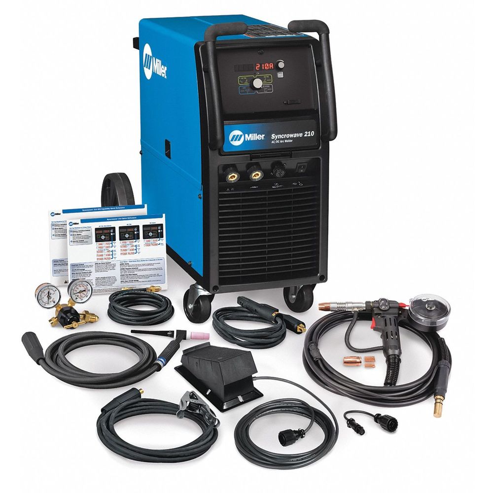 Multiprocess Welder, Input Voltage 110/115/120/208/220/230/240 VAC, AC/DC
