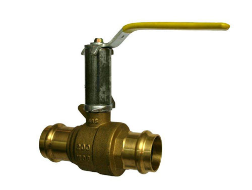 Ball Valve, With External Stem And Memory Stop, 2 Piece, Brass, 1-1/2 Inch Valve Size