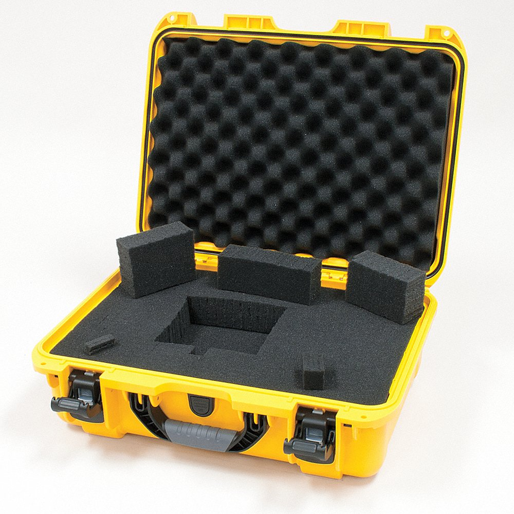 Yellow Protective Case, 18.7 InchL x 14.8 InchW x 7 InchD