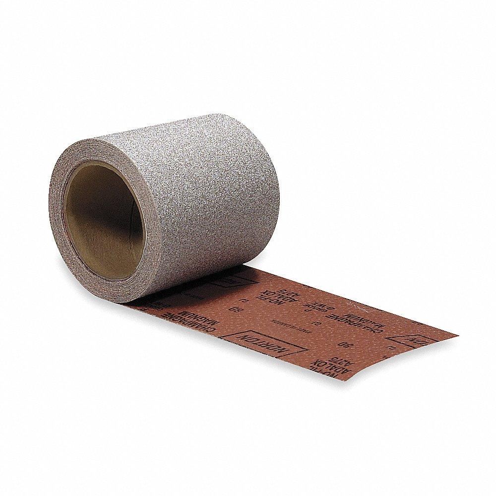 Abrasive Roll, Medium, Aluminum Oxide, 75 ft. Length, 2 3/4 Inch Width, Paper