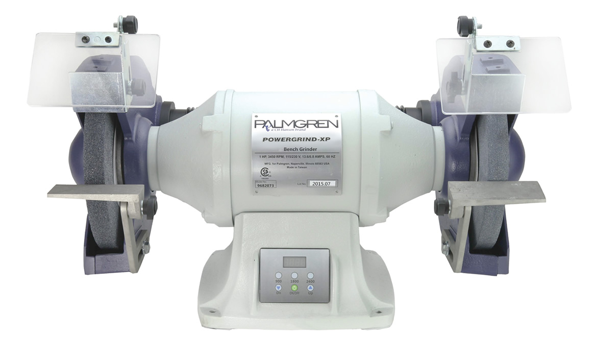 Bench Grinder, Variable Speed, 115/240V, 1.5HP, 10 Inch Wheel Diameter