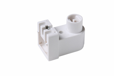 Fluorescent Lampholder, 600 V, White