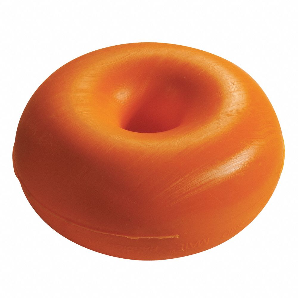 Pallet Cushion With T-Nut, 5/16 Inch -18 Thread Size, 20 to 35 lb, 6 Inch Dia