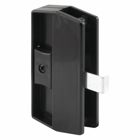 Latch and Pull, 3/8 Inch Length, 1 7/8 Inch Width, Unfinished, Included, Plastic