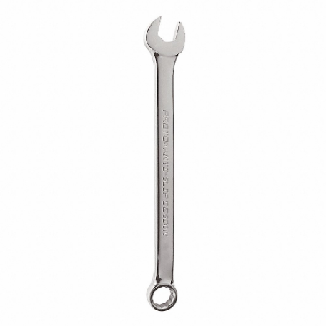 Combination Wrench, Alloy Steel, Satin, 5/8 Inch Head Size, 9 1/2 Inch Length, Offset, Hex