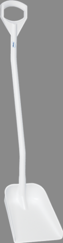 Ergonomic Shovel 10-1/4 Inch Width White