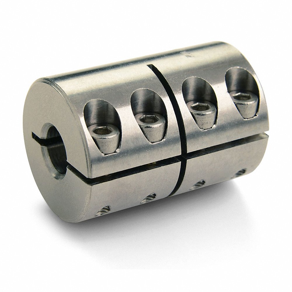 Rigid Coupling, 1-Piece, 0.75 Inch x 14mm Bore, 1.339 Inch O.D., 1.969 Inch Length