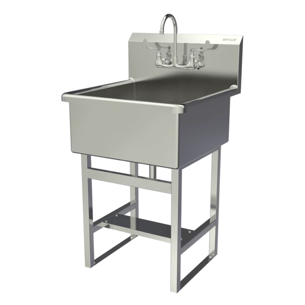 Sink Bowl, 0.5 Gpm Flow Rate, 27 x 27-1/2 x 45-1/2 Inch Size
