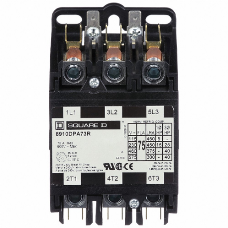 SCHNEIDER ELECTRIC Definite Purpose Magnetic Contactors