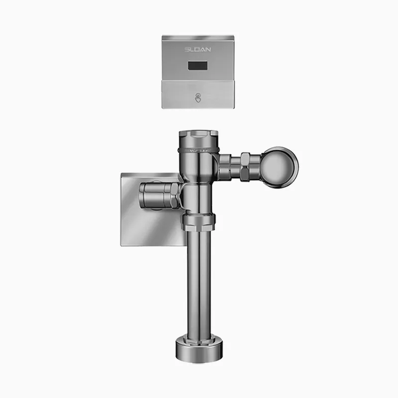Water Closet Flushometer, Sensor Hardwired, 1.6 gpf, PC Finish, Top Spud, Single Flush