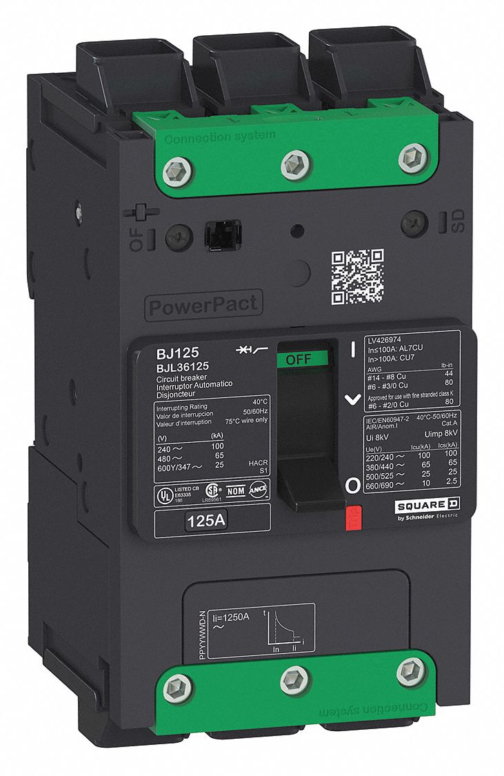 SQUARE D Panel Mount Circuit Breakers