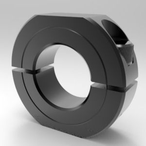 Wrenching Collar, 2 Piece Split, Clamp Type, 3 Inch Bore, Steel