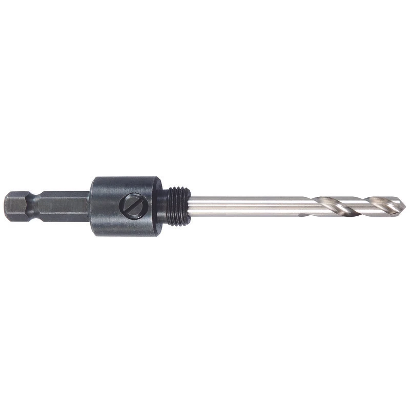 Hole Saw Arbor With Extended Range Pilot Drill, 8.75 mm Shank Size