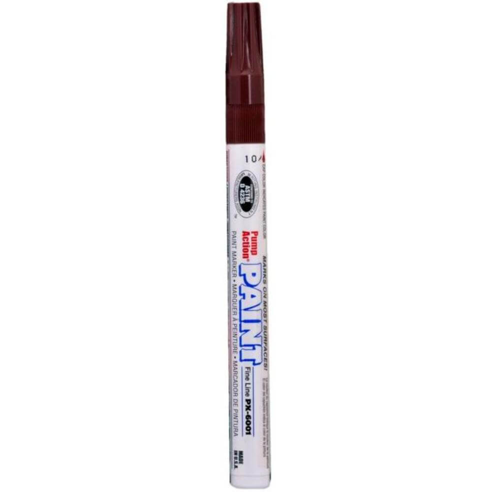 Oil Based Fine Line Marker, Brown, 144PK