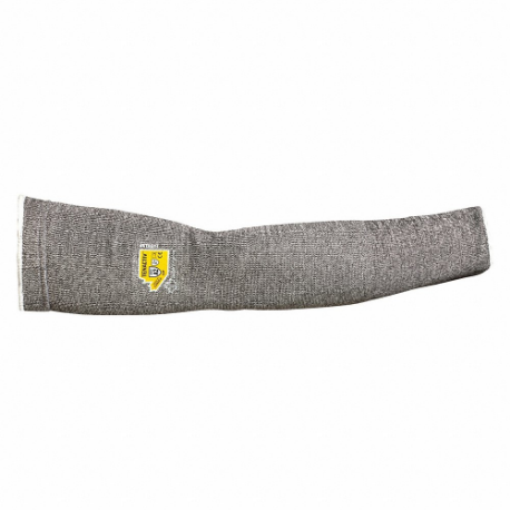 SUPERIOR GLOVE KTAG1T22/S Cut-Resistant Sleeves, Ansi/Isea Cut Level A2, Gray, Sleeve, S, 1 Pr | CU4WZB