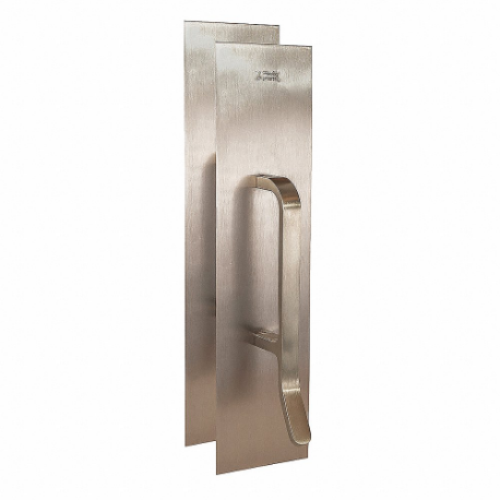 Germicidal Door Pull, 16 Inch Length, 2.88 Inch Projection, Satin