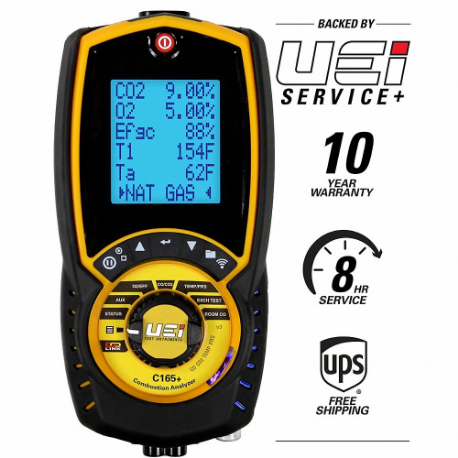 UEI TEST INSTRUMENTS Combustion Analyzers