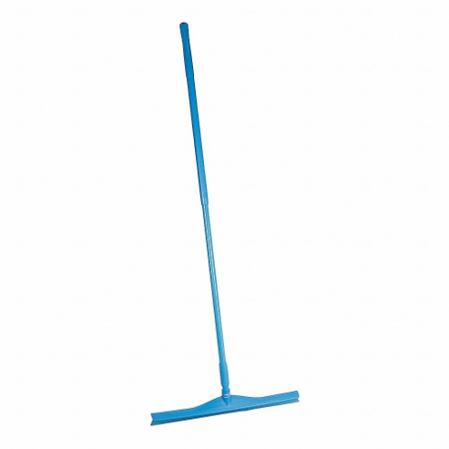 Squeegee Kit, One Blade, 24 Inch Size, Fibreglass Handle, 59 Inch Length, Blue