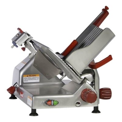 Slicer, 12 Inch Carbon Steel Knife, 9/16 Inch Slice Thickness, 1/2 Hp, 115V