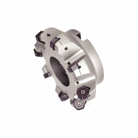 Indexable Face Mill, 119.46 mm Max. Cutting Dia, 1-1/2 Inch Arbor Dia