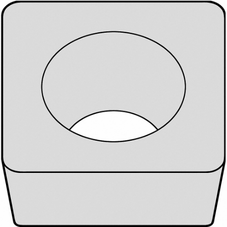 Triangle Turning Insert, 11 Degree Clearance Angle