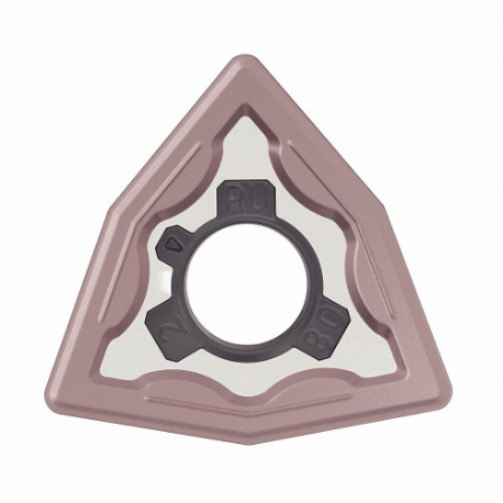 Turning Inserts, 1/2 Inch Inscribed Circle, Wp15Ct, Neutral, 3/16 Inch Thick