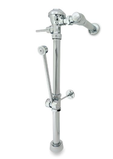 Exposed Manual Flush Valve -1.6 GPF, Bedpan Washer, Sweat Solder Kit