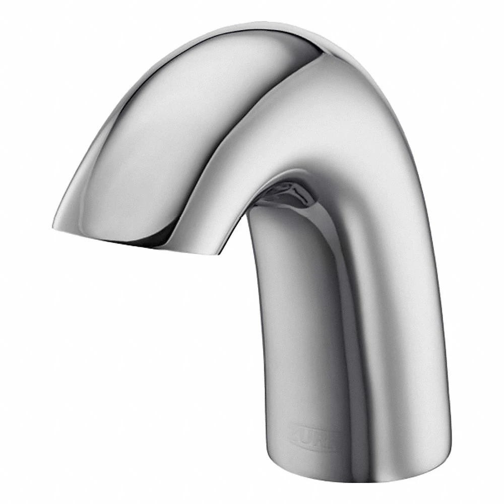 Sensor Faucet, Brass/Plastic, Polished Chrome Finish, Single-Post, Spray, UNEF